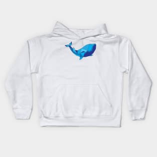 White orca, well blue for now. Kids Hoodie